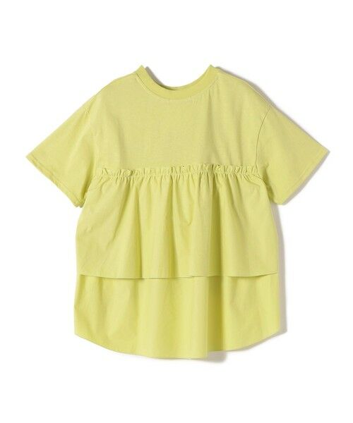 SHIPS / シップス Tシャツ | SHIPS Colors:〈手洗い可能〉バックティアード デザイン カットソー | 詳細21