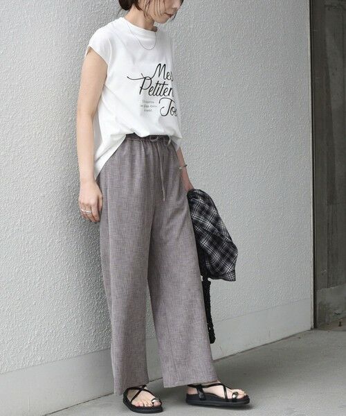 SHIPS / シップス その他パンツ | 《予約》SHIPS Colors:〈手洗い可能〉リネン ライク シャンブレー イージー パンツ◆ | 詳細19
