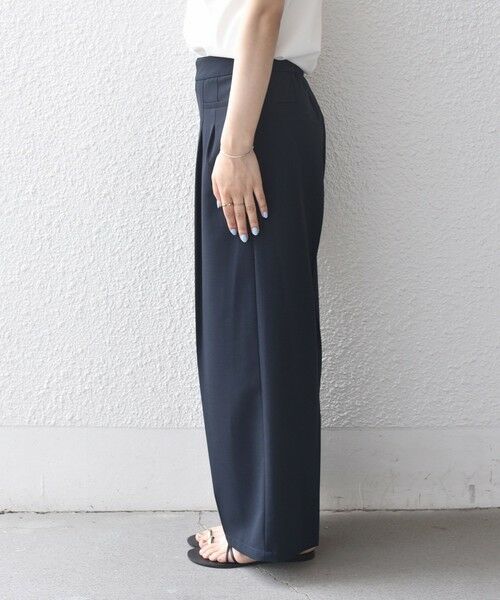SHIPS / シップス その他パンツ | 《予約》SHIPS Colors:〈手洗い可能〉クリスピー アウトポケット タック ワイド パンツ◆ | 詳細18