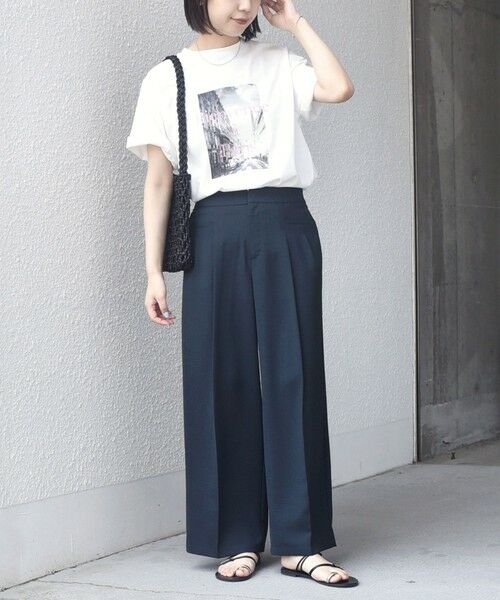 SHIPS / シップス その他パンツ | 《予約》SHIPS Colors:〈手洗い可能〉クリスピー アウトポケット タック ワイド パンツ◆ | 詳細20