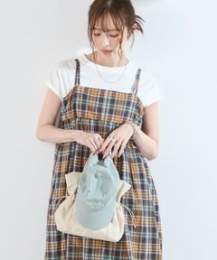 SHIPS / シップス ロング・マキシ丈ワンピース | 《予約》SHIPS Colors:〈手洗い可能〉マドラスチェック キャミ ワンピース◆