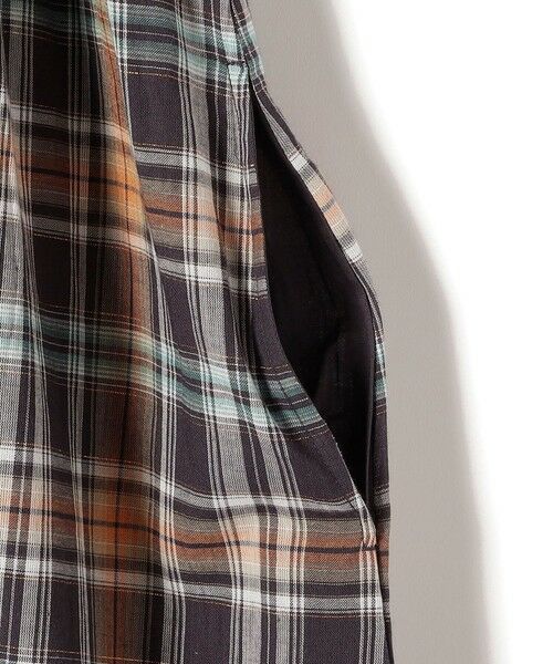 SHIPS / シップス ロング・マキシ丈ワンピース | 《予約》SHIPS Colors:〈手洗い可能〉マドラスチェック キャミ ワンピース◆ | 詳細10