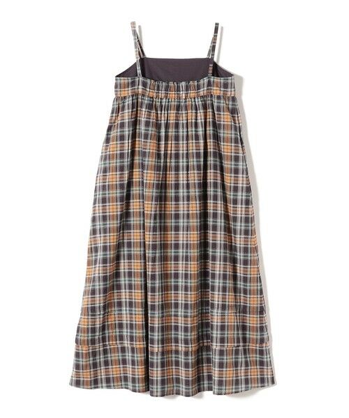 SHIPS / シップス ロング・マキシ丈ワンピース | 《予約》SHIPS Colors:〈手洗い可能〉マドラスチェック キャミ ワンピース◆ | 詳細2