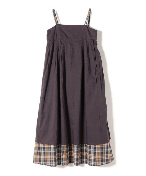 SHIPS / シップス ロング・マキシ丈ワンピース | 《予約》SHIPS Colors:〈手洗い可能〉マドラスチェック キャミ ワンピース◆ | 詳細3