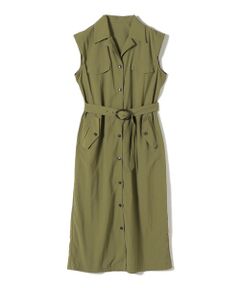 SHIPS / シップス ロング・マキシ丈ワンピース | 《予約》SHIPS Colors:〈接触冷感・UVカット・透湿〉ファンクション シャツ ワンピース◆
