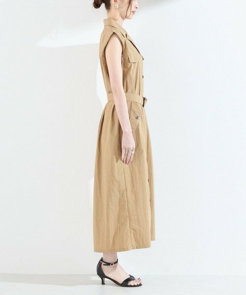SHIPS / シップス ロング・マキシ丈ワンピース | 《予約》SHIPS Colors:〈接触冷感・UVカット・透湿〉ファンクション シャツ ワンピース◆ | 詳細6