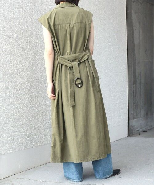 SHIPS / シップス ロング・マキシ丈ワンピース | SHIPS Colors:〈接触冷感・UVカット・透湿〉ファンクション シャツ ワンピース◇ | 詳細26