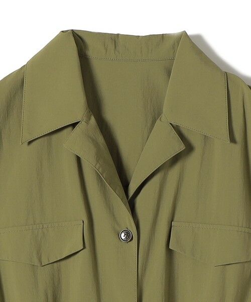 SHIPS / シップス ロング・マキシ丈ワンピース | 《予約》SHIPS Colors:〈接触冷感・UVカット・透湿〉ファンクション シャツ ワンピース◆ | 詳細15