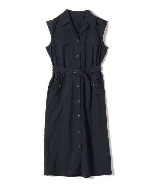 SHIPS / シップス ロング・マキシ丈ワンピース | 《予約》SHIPS Colors:〈接触冷感・UVカット・透湿〉ファンクション シャツ ワンピース◆ | 詳細22
