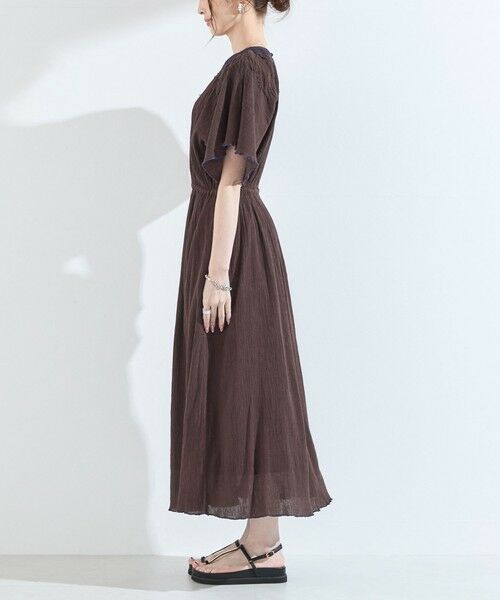 SHIPS / シップス ロング・マキシ丈ワンピース | 《予約》SHIPS Colors:〈手洗い可能〉楊柳 エンブロイダリー ワンピース◆ | 詳細21