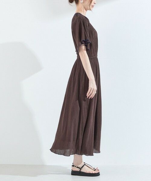 SHIPS / シップス ロング・マキシ丈ワンピース | 《予約》SHIPS Colors:〈手洗い可能〉楊柳 エンブロイダリー ワンピース◆ | 詳細23