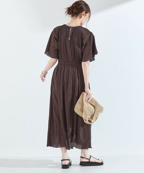 SHIPS / シップス ロング・マキシ丈ワンピース | 《予約》SHIPS Colors:〈手洗い可能〉楊柳 エンブロイダリー ワンピース◆ | 詳細25