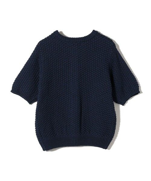 SHIPS / シップス カーディガン・ボレロ | 《予約》SHIPS Colors:〈手洗い可能〉リンクス ステッチ 5分袖 ニット ジャケット◆ | 詳細14