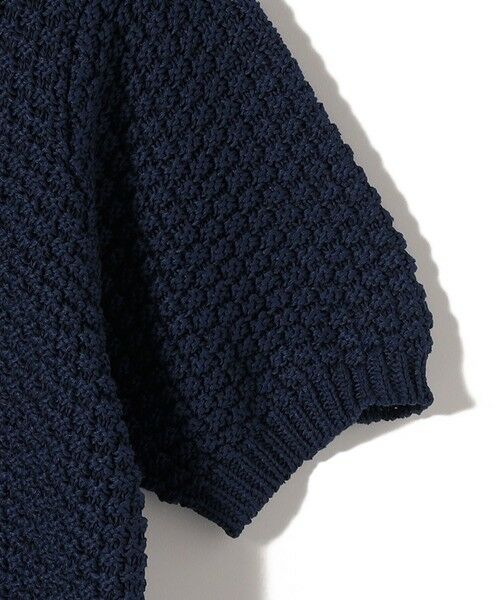 SHIPS / シップス カーディガン・ボレロ | 《予約》SHIPS Colors:〈手洗い可能〉リンクス ステッチ 5分袖 ニット ジャケット◆ | 詳細16