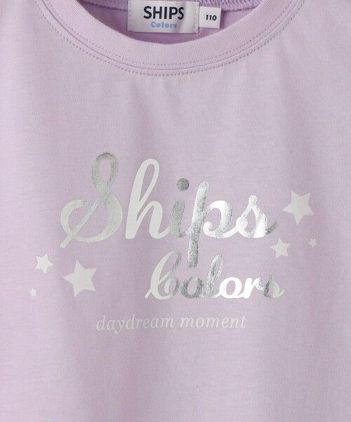 SHIPS / シップス Tシャツ | 《予約》SHIPS Colors:100〜140cm /〈洗濯機可能〉オープンショルダー Tシャツ◆ | 詳細10