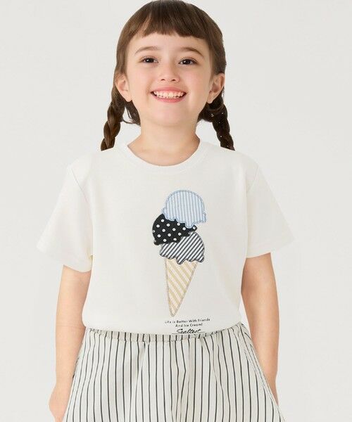SHIPS / シップス Tシャツ | SHIPS Colors:100〜140cm/Sealtest(R) アイスクリーム プリントTEE（ライトホワイト）