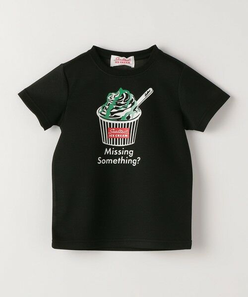SHIPS / シップス Tシャツ | SHIPS Colors:100〜140cm/Sealtest(R) アイスクリーム プリントTEE（ブラック）