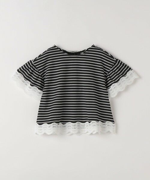 SHIPS / シップス Tシャツ | 《予約》SHIPS Colors:100〜140cm /〈洗濯機可能〉リンク レース Tシャツ◆ | 詳細4