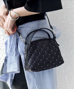 SHIPS / シップス ハンドバッグ | 《予約》ナイロン キルティング ポシェット
