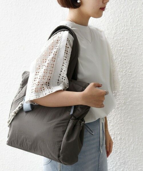 SHIPS / シップス トートバッグ | 《予約》【WEB限定/SHIPS別注】BEAURE:〈撥水〉マルチウェイ チャーム 付き バッグ | 詳細2