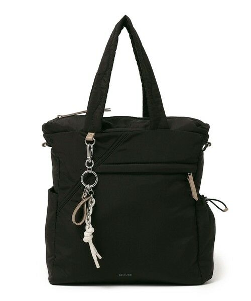 SHIPS / シップス トートバッグ | 【WEB限定/SHIPS別注】BEAURE:〈撥水〉マルチウェイ チャーム 付き バッグ | 詳細25