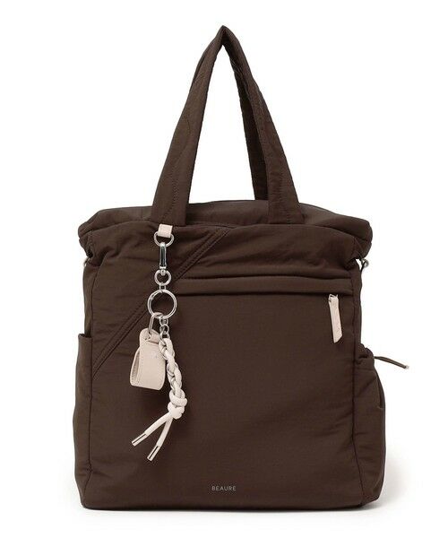 SHIPS / シップス トートバッグ | 【WEB限定/SHIPS別注】BEAURE:〈撥水〉マルチウェイ チャーム 付き バッグ | 詳細29