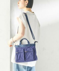 SHIPS / シップス ショルダーバッグ | 《予約》【WEB限定】Hyman Roth:〈撥水加工〉ナイロン ミニ ヘルメット バッグ