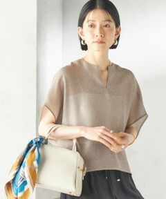 SHIPS / シップス シャツ・ブラウス | 《予約》〈手洗い可能〉シャンブレー カラミ スキッパー プルオーバー