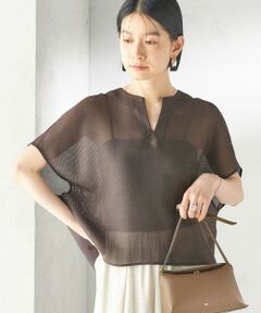 SHIPS / シップス シャツ・ブラウス | 《予約》〈手洗い可能〉シャンブレー カラミ スキッパー プルオーバー