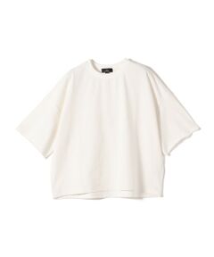 SHIPS / シップス Tシャツ | SHIPS Primary Navy Label:コットン 天竺 ハーフ スリーブ TEE