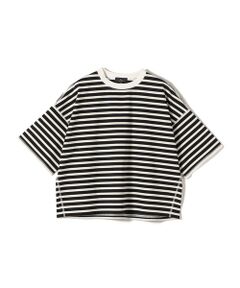 SHIPS / シップス Tシャツ | SHIPS Primary Navy Label:コットン 天竺 ハーフ スリーブ TEE