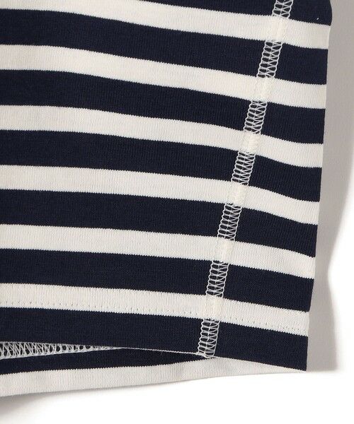 SHIPS / シップス Tシャツ | SHIPS Primary Navy Label:コットン 天竺 ハーフ スリーブ TEE | 詳細6