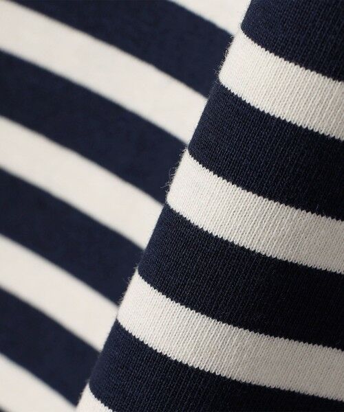 SHIPS / シップス Tシャツ | SHIPS Primary Navy Label:コットン 天竺 ハーフ スリーブ TEE | 詳細7