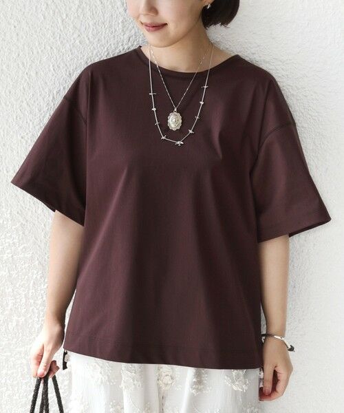 SHIPS / シップス Tシャツ | 《予約》〈接触冷感/UVカット〉ガゼット デザイン ワイド スリーブ TEE | 詳細26