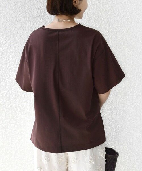 SHIPS / シップス Tシャツ | 《予約》〈接触冷感/UVカット〉ガゼット デザイン ワイド スリーブ TEE | 詳細27