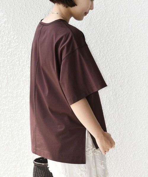 SHIPS / シップス Tシャツ | 《予約》〈接触冷感/UVカット〉ガゼット デザイン ワイド スリーブ TEE | 詳細28