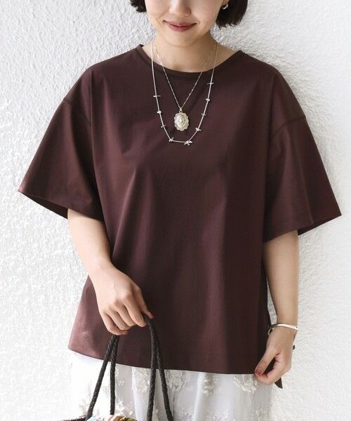 SHIPS / シップス Tシャツ | 《予約》〈接触冷感/UVカット〉ガゼット デザイン ワイド スリーブ TEE | 詳細29