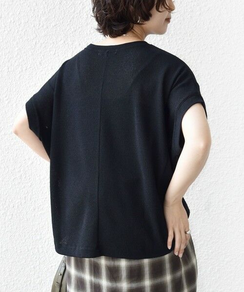 SHIPS / シップス Tシャツ | 《予約》【WEB限定】シアー ワッフル スリット TEE | 詳細17