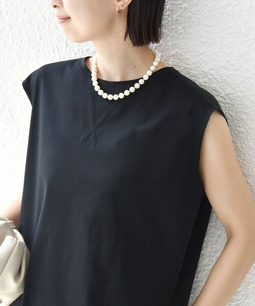 SHIPS / シップス カットソー | 《予約》〈接触冷感/UVカット〉ガゼット デザイン 裾 ラウンド TEE | 詳細19