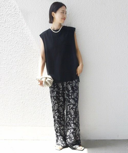 SHIPS / シップス カットソー | 《予約》〈接触冷感/UVカット〉ガゼット デザイン 裾 ラウンド TEE | 詳細11