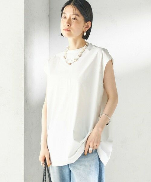 SHIPS / シップス Tシャツ | 《予約》【SHIPS別注】TAION: 〈UVカット/接触冷感/吸水速乾〉バック スリット TEE | 詳細6