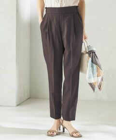 SHIPS / シップス その他パンツ | 〈手洗い可能〉コットン 混 フロント タック テーパード パンツ