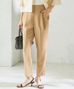 SHIPS / シップス その他パンツ | 〈手洗い可能〉コットン 混 フロント タック テーパード パンツ