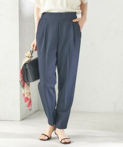 SHIPS / シップス その他パンツ | 〈手洗い可能〉コットン 混 フロント タック テーパード パンツ