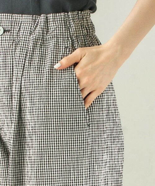 SHIPS / シップス その他パンツ | 《予約》〈手洗い可能〉ACAR バンピー チェック タック パンツ | 詳細22