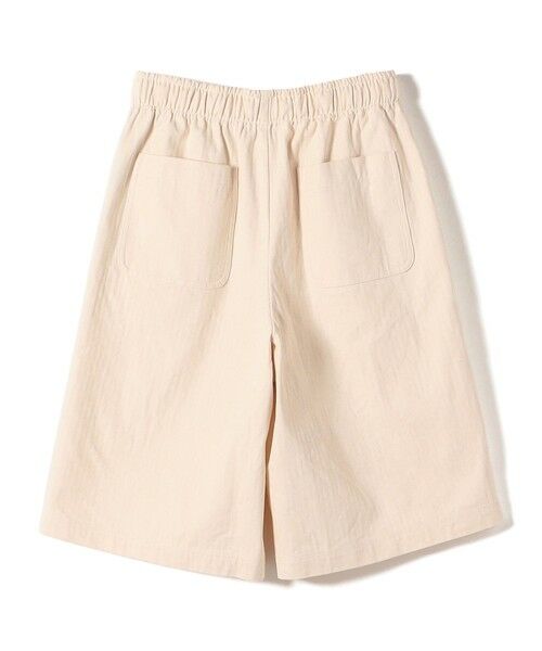 SHIPS / シップス ショート・ハーフ・半端丈パンツ | SHIPS Primary Navy Label:〈手洗い可能〉コットン キュロット ショーツ | 詳細1