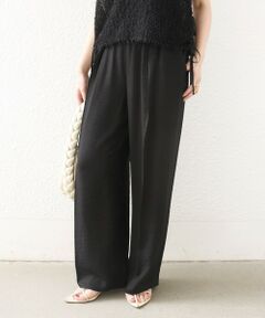 SHIPS / シップス その他パンツ | 〈接触冷感/手洗い可能〉Jupiter 麻混 タック ギャザー パンツ