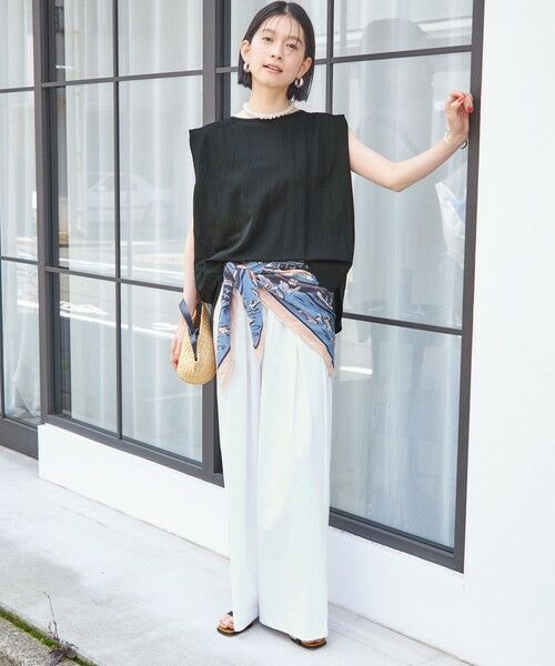 SHIPS / シップス その他パンツ | 《予約》【SHIPS別注】TAION: 〈UVカット/接触冷感/吸水速乾〉ドロスト パンツ | 詳細1