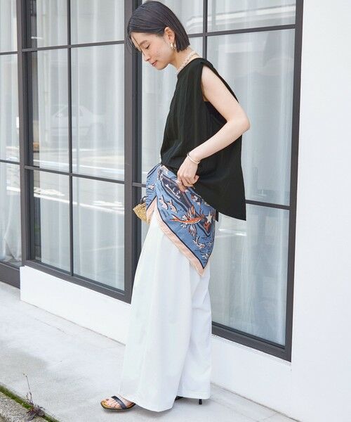 SHIPS / シップス その他パンツ | 《予約》【SHIPS別注】TAION: 〈UVカット/接触冷感/吸水速乾〉ドロスト パンツ | 詳細2