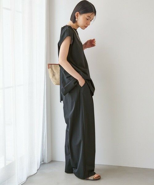 SHIPS / シップス その他パンツ | 《予約》【SHIPS別注】TAION: 〈UVカット/接触冷感/吸水速乾〉ドロスト パンツ | 詳細15